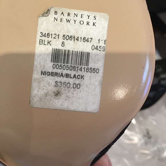 Barney’s ankle strap lace pumps - Picture 13 of 13